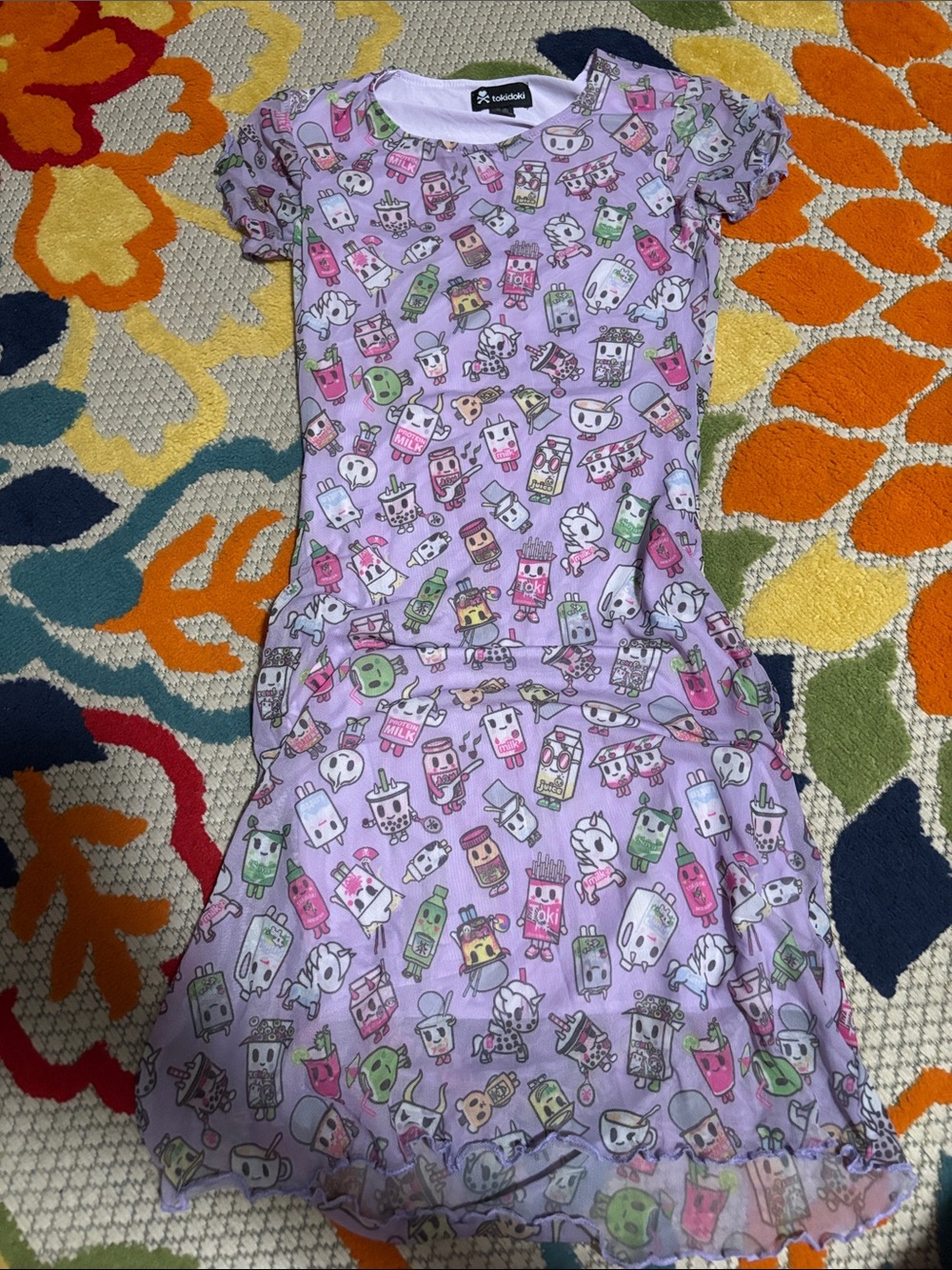 tokidoki drink up dress Lilac small